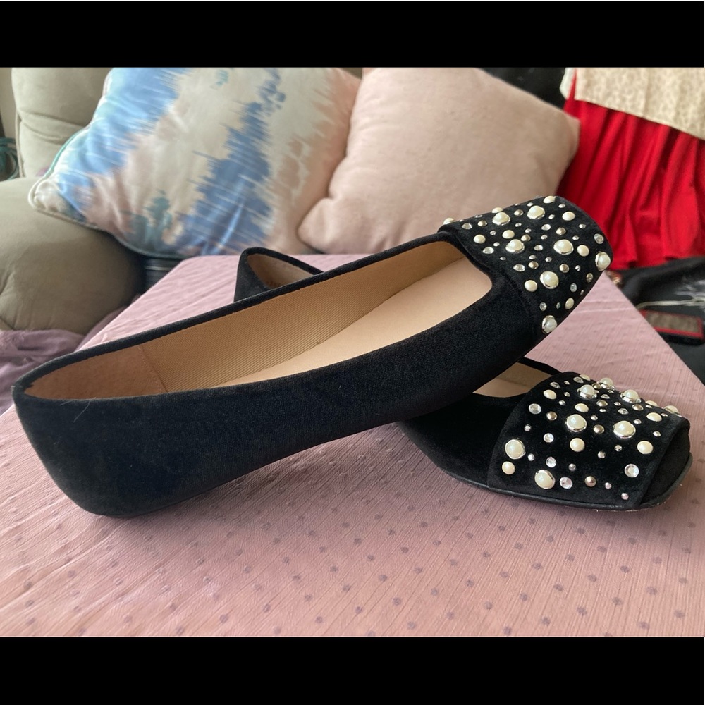Fs/ny French sole ballet flats